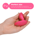 WE-VIBE - DITTO+ PLUG ANAL VIBRADOR ROSA - imagine 5
