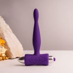 ROCKS- OFF - PETITE SENSATIONS TEAZER ANAL PLUG VIBRATOR PURPLE - imagine 2