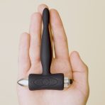 ROCKS- OFF - PETITE SENSATIONS TEAZER ANAL PLUG VIBRATOR BLACK - imagine 4