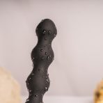 ROCKS- OFF - PETITE SENSATIONS PEARLS ANAL PLUG VIBRATOR BLACK - imagine 3
