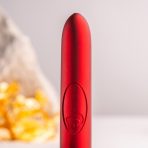ROCKS-OFF - RO-90 SCARLET VELVET VIBRATING BULLET RED - imagine 2