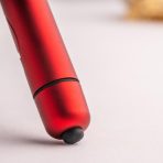 ROCKS-OFF - RO-90 SCARLET VELVET VIBRATING BULLET RED - imagine 3