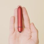 ROCKS-OFF - RO-90 SCARLET VELVET VIBRATING BULLET RED - imagine 4