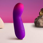 ROCKS- OFF - GLOW GIRL VIBE DISCREET PURPLE G-SPOT VIBRATOR - imagine 2
