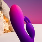 ROCKS- OFF - GLO- GIRL PURPLE RABBIT VIBRATOR - imagine 2