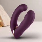 ROCKS-OFF - GEMINI DUAL VIBRATOR G-SPOT CLITORIS STIMULATOR PURPLE - imagine 3