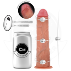 COCK MILLER - REALISTIC DILDO WITH SUCTION CUP AND REMOTE CONTROL VIBRATION 19.5 CM - imagine 4