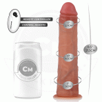 COCK MILLER - HYPER-REALISTIC DILDO WITH SUCTION CUP AND THRUSTING WITH REMOTE CONTROL 21.5 CM - imagine 2
