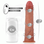 COCK MILLER - REALISTIC DILDO WITH SUCTION CUP AND VIBRATION WITH REMOTE CONTROL 21.5 CM - imagine 2