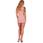 LIVCO CORSETTI FASHION - HYEONA 1710 BABYDOLL + TANGA ROSA S - imagine 4