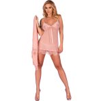 LIVCO CORSETTI FASHION - HYEONA 1710 BABYDOLL + TANGA ROSA S - imagine 2