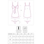 LIVCO CORSETTI FASHION - HYEONA 1710 BABYDOLL + TANGA ROSA S - imagine 5