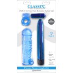 CLASSIX - ULTIMATE PLEASURE COUPLES KIT AZUL - imagine 2