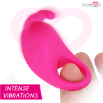 MORESSA - BRAD PREMIUM SILICONE RECHARGEABLE PINK - imagine 3