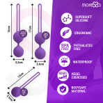 MORESSA - OSIAN SET PREMIUM LILAC SILICONE - imagine 4