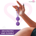 MORESSA - OSIAN SET PREMIUM LILAC SILICONE - imagine 5