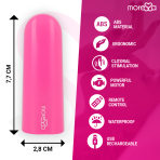 MORESSA - NIX VIBRATOR REMOTE CONTROL PINK - imagine 4