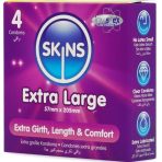 SKINS - EXTRA LARGE PREMIUM CONDOMS PACK 4 - imagine 2