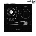 ADDICTED TOYS - ANAL CLEANER WITH UNIVERSAL ADAPTER MODEL 1 - imagine 5