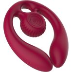 SNAIL VIBE - GIZI DUO COUPLES STIMULATOR REMOTE CONTROL BURGUNDY - imagine 2
