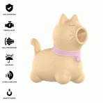INTENSE - TOULOUSE STIMULATOR WITH 360 ROTATING TONGUE YELLOW - imagine 2