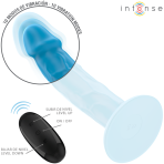 INTENSE - PHOEBE REALISTIC VIBRATOR 10 VIBRATIONS BLUE REMOTE CONTROL - imagine 4