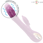 INTENSE - HALLE MULTIFUNCTION VIBRATOR WITH DOLPHIN STIMULATING TONGUE PURPLE - imagine 4