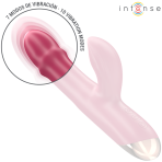 INTENSE - CHLOE MULTIFUNCTION VIBRATOR 3 IN 1 RED - imagine 5