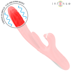 INTENSE - ROSALIA MULTIFUNCTION VIBRATOR 3 IN 1 RED - imagine 4
