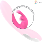 INTENSE - RANDALL RABBIT VIBRATOR 10 VIBRATIONS PINK - imagine 5