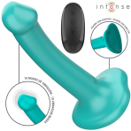 INTENSE - KATIE VIBRATOR WITH SUCTION CUP 10 VIBRATIONS BLUE REMOTE CONTROL - imagine 2