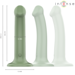 INTENSE - BECCA VIBRATOR WITH SUCTION CUP 10 VIBRATIONS GREEN REMOTE CONTROL - imagine 3