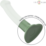 INTENSE - BECCA VIBRATOR WITH SUCTION CUP 10 VIBRATIONS GREEN REMOTE CONTROL - imagine 5