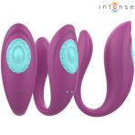 INTENSE - ANNIE U-SHAPED VIBRATOR AND STIMULATOR PURPLE REMOTE CONTROL - imagine 3