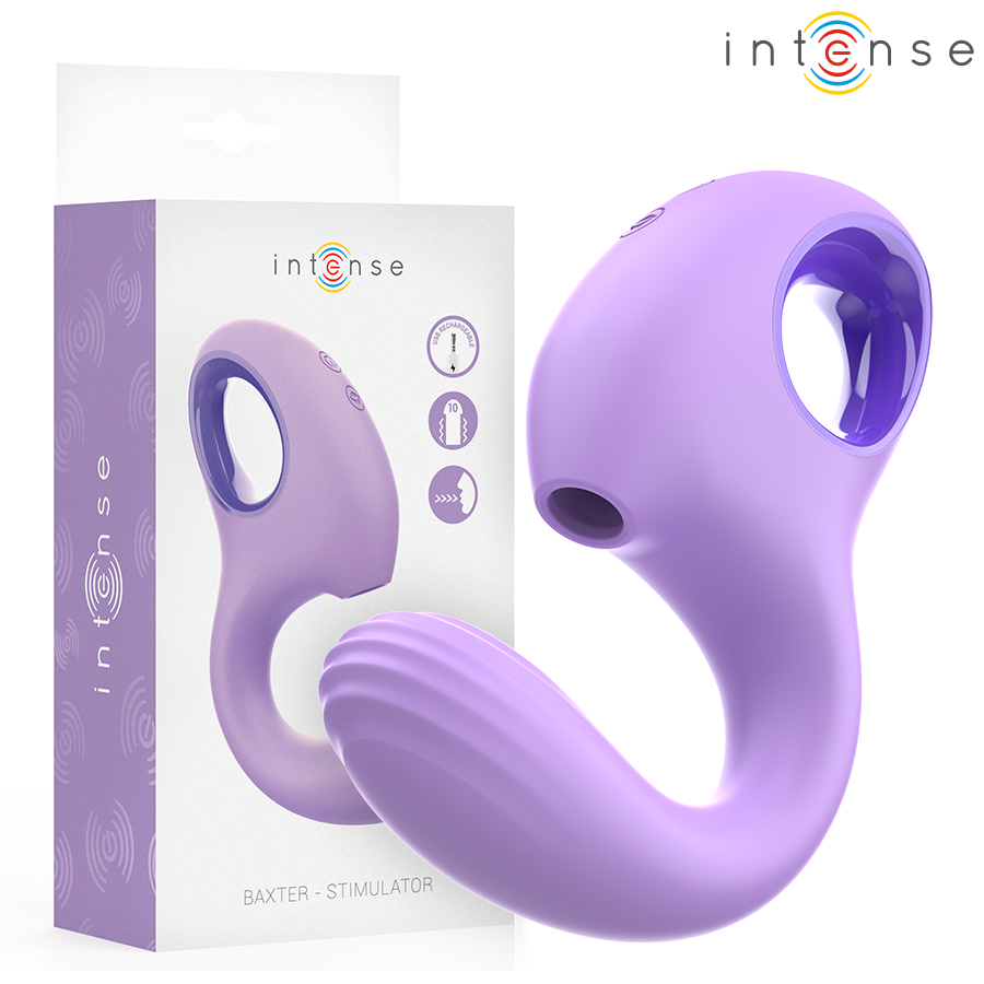 INTENSE - BAXTER VIBRATOR  STIMULATOR VIOLET
