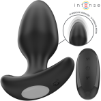 INTENSE - JOEY ANAL PLUG 10 VIBRATIONS BLACK REMOTE CONTROL - imagine 2