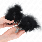 KINK - MINI FEATHER HAND CUFFS - imagine 2