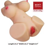 CRAZY BULL - EMMA REALISTIC FEMALE TORSO VAGINA AND ANAL 4.8 KG - imagine 2