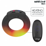 ADDICTED TOYS - HEATING EFFECT VIBRATING COCK RING REMOTE CONTROL - imagine 2