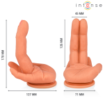 INTENSE - LEELA G-SPOT STIMULATOR FLEXIBLE HAND 12.6 CM - imagine 2