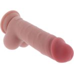 GET REAL - DELUXE REALISTIC PENIS WITH TESTICLES EXTRA THICK 20 CM - imagine 3