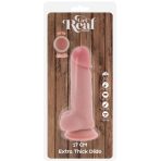 GET REAL - DELUXE REALISTIC PENIS WITH TESTICLES EXTRA THICK 17 CM - imagine 4