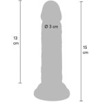 GET REAL - DELUXE REALISTIC PENIS 15 CM - imagine 4