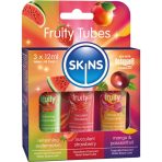 SKINS - FRUITY LUBES KIT WATERMELON, STRAWBERRY  MANGO LUBRICANTS 3 x 12 ML
