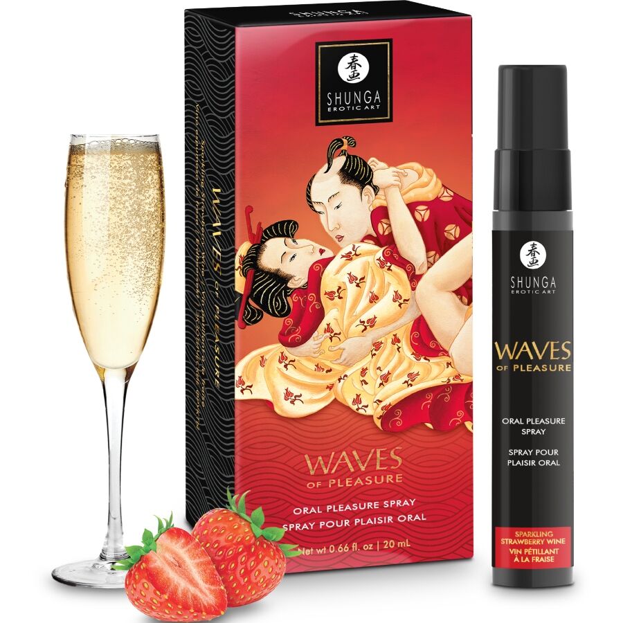 img_217205_d1ee5f8a4288ae78d703130affdf9e68_1.jpg SHUNGA - WAVES PLEASURE SPRAY ORAL SEDUCTIVE STRAWBERRY 20 ML - imagine 1