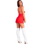 LIVCO CORSETTI FASHION - SANTAS CANDY LC 90722 CHRISTMAS CHEMISE + THONG S/M - imagine 2