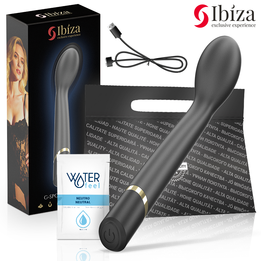 img_218003_80cbd8b0335c0cabdba0ef22181281e6_1.png IBIZA - G-SPOT VIBRATOR 10 VIBRATIONS RECHARGEABLE - imagine 1