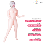INTENSE DOLLS - INGRID INFLATABLE DOLL WITH THREE ORIFICES - imagine 2