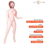 INTENSE DOLLS - SCARLETT INFLATABLE DOLL WITH THREE ORIFICES - imagine 2