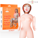 INTENSE DOLLS - SCARLETT INFLATABLE DOLL WITH THREE ORIFICES